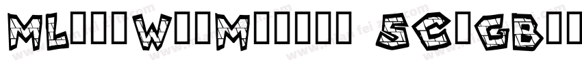 MLingWaiMedium SC-GBpc-EUC-H字体转换